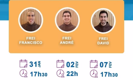 Consagrados: fiéis e felizes? Diálogos no Zoom com 3 jovens frades