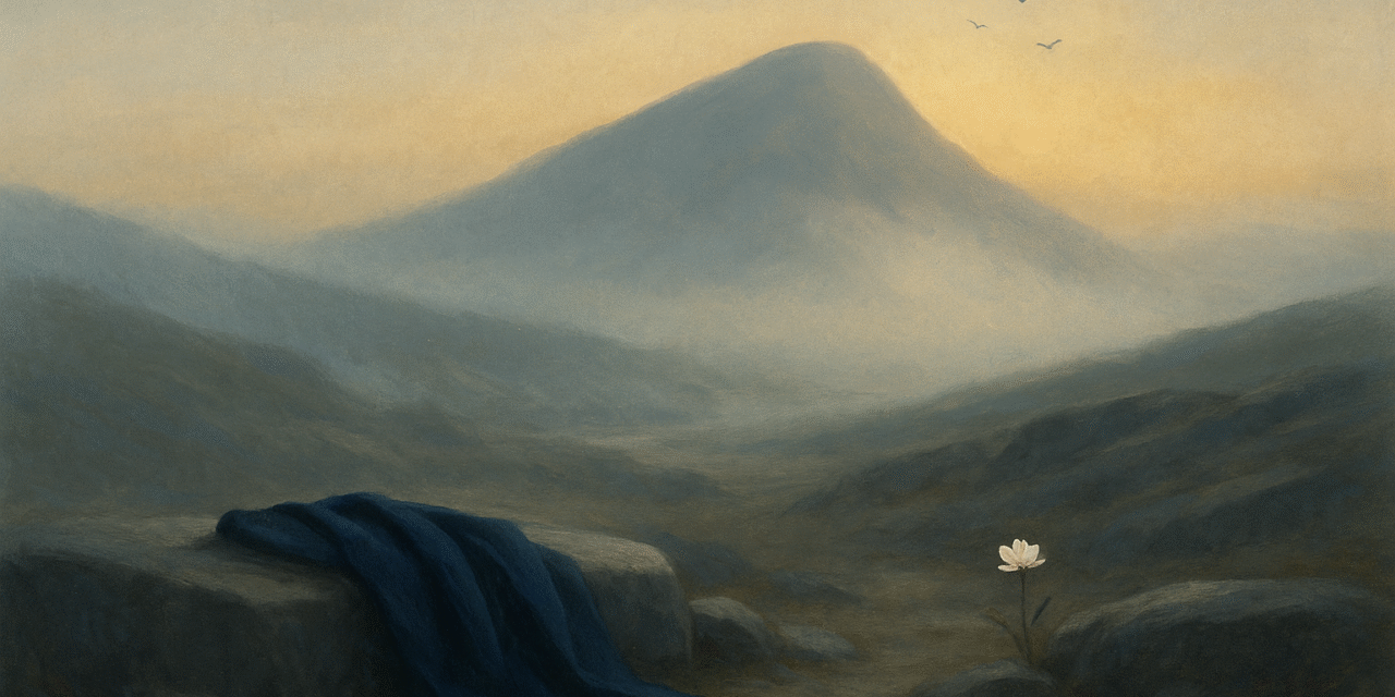 Maria, monte de silêncio onde Deus habita